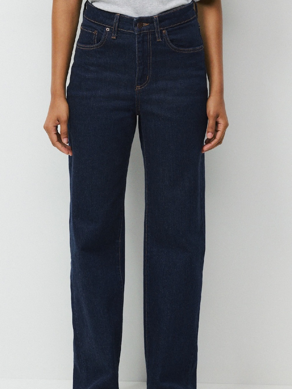 Denim Forum Remy Hi-Rise Wide Jean - Picture 3 of 6